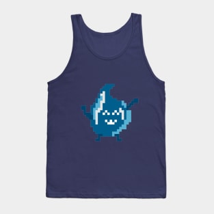 Pixel Art - Water Dance - blue Tank Top